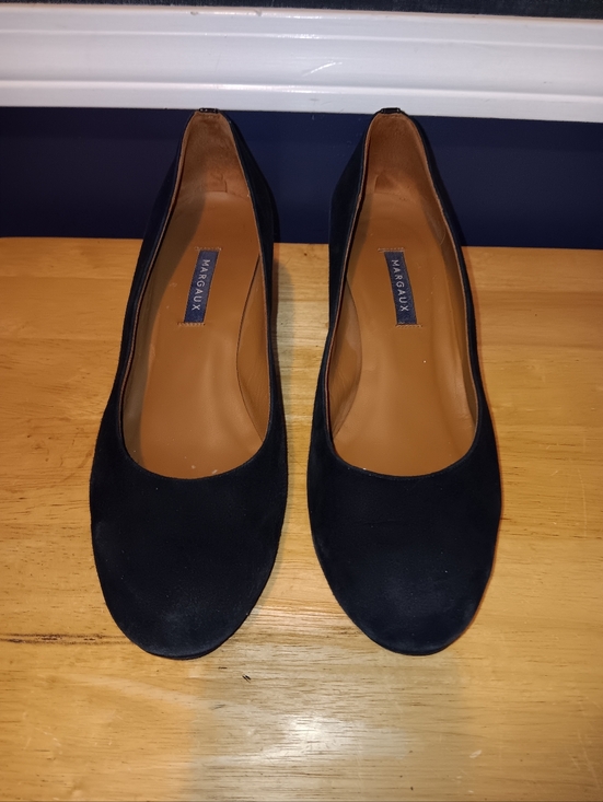 Margaux Shoes - Margaux Suede Pumps Size 40 1/2